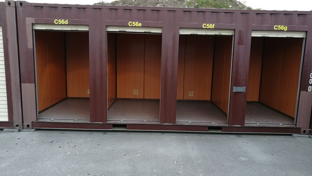 SelfStorage Stapper - Container-Lagerräume - Köln - 3,2 m² Abteile - Innenansicht, Self-Storage, Self Storage, Lagerraumvermietung