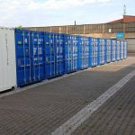 Selfstorage Stapper - Container-Lagerräume - Duisburg - Containerreihe - 1, Self-Storage, Self Storage, Lagerraumvermietung